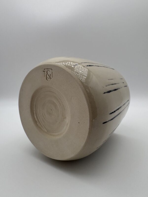 IMG_1345 Vase cylindrique - Entre les lignes - Collection ENCRE