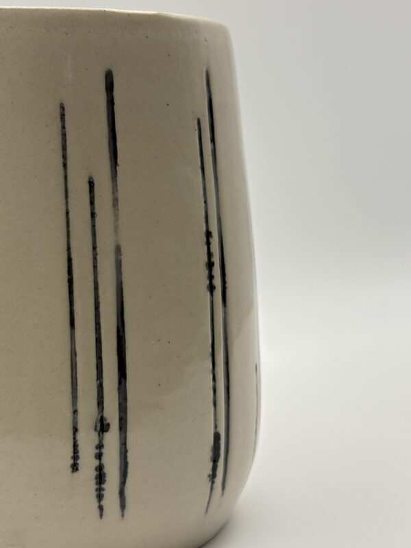 IMG_1567 Vase cylindrique - Entre les lignes - Collection ENCRE