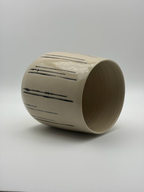 IMG_2089 Vase cylindrique - Entre les lignes - Collection ENCRE